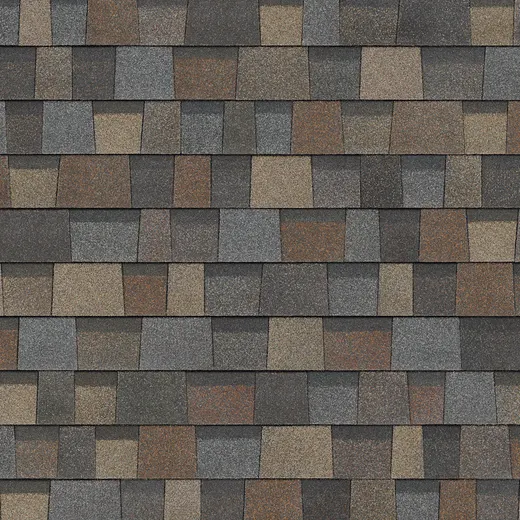 Owens Corning Duration Designer Black Sable shingle color swatch