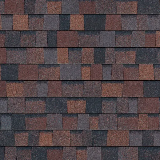 Owens Corning Duration Designer Bourbon shingle color swatch