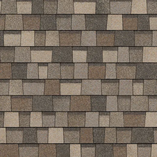 Owens Corning Duration Designer Sand Dune shingle color swatch