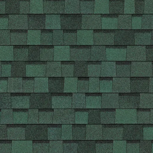 Owens Corning Duration Chateau Green shingle color swatch