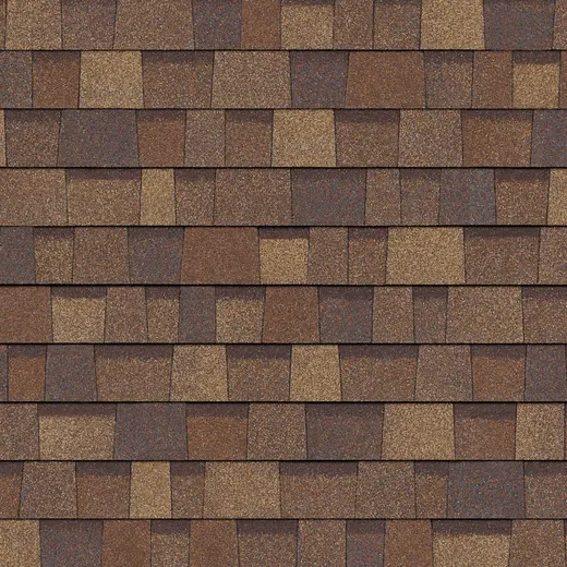 Owens Corning Duration Desert Rose shingle color swatch