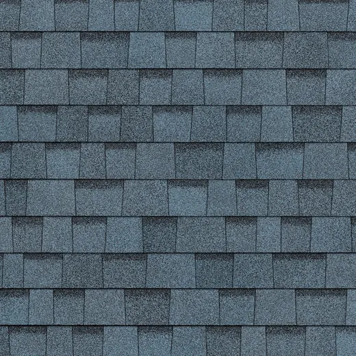 Owens Corning Duration Harbor Blue shingle color swatch